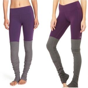 ALO Yoga Pennant Purple / Stormy Heather Goddess Leggings size M